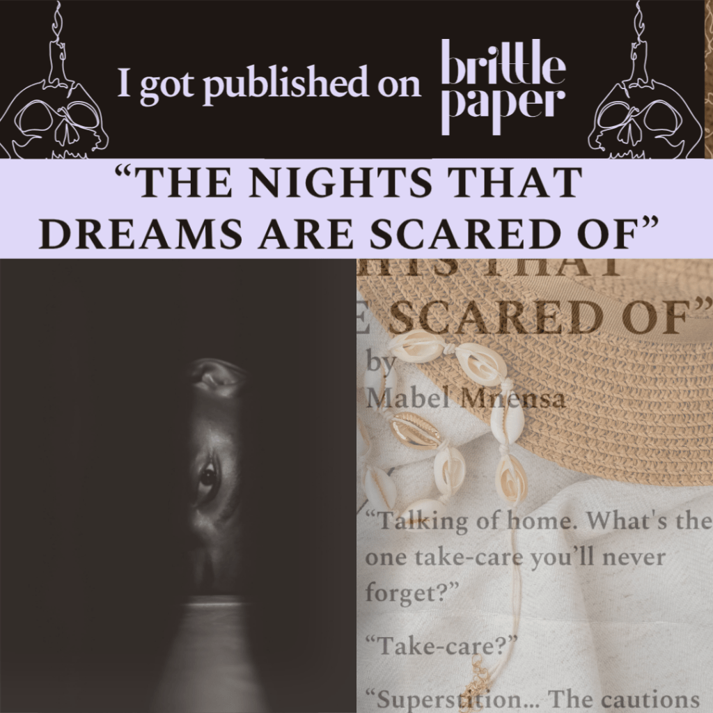 Mabel Mnensa, Horror short story, brittle paper